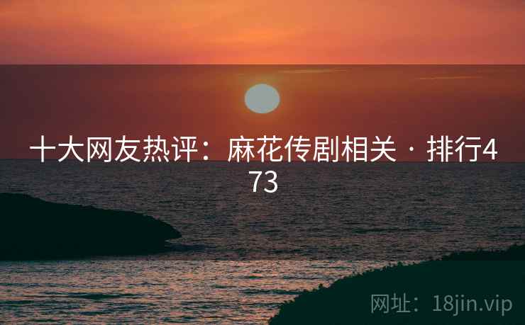 十大网友热评：麻花传剧相关 · 排行473