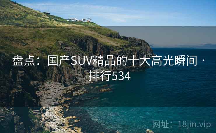 盘点：国产SUV精品的十大高光瞬间 · 排行534