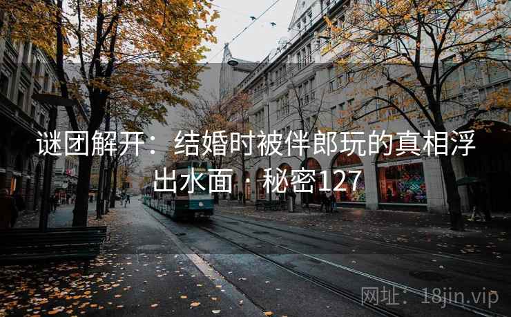 谜团解开:结婚时被伴郎玩的真相浮出水面 · 秘密127 谜团解开:结婚时被伴郎玩的真相浮出水面 · 秘密127